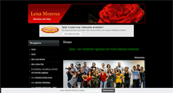 Desktop Screenshot of lenamorena.de